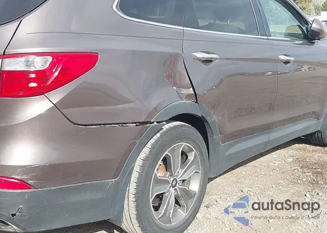 2013 Hyundai Santa Fe Gls from USA, damaged, VIN KM8SM4HF9DU025549